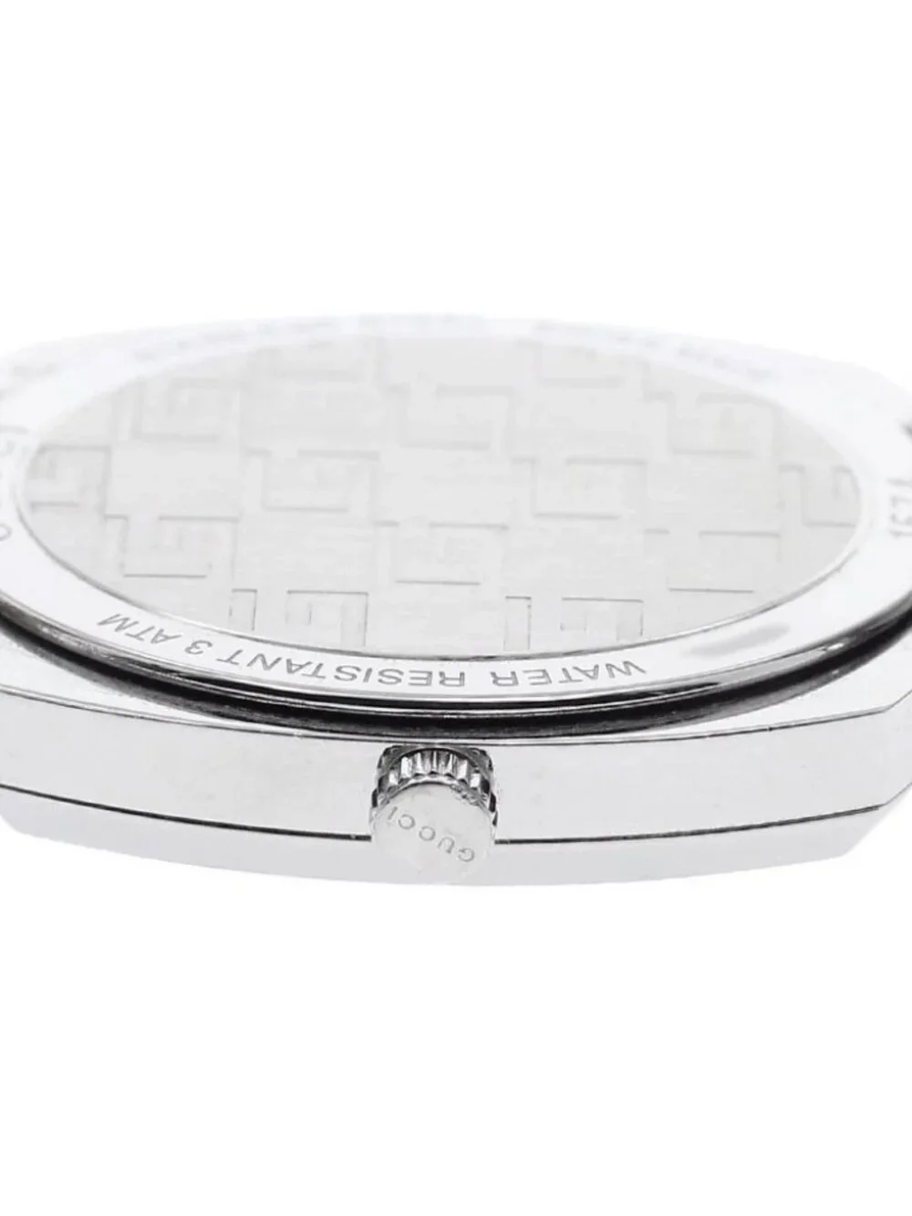 GUCCI Grip watch 157.4/YA157401 Date white Dial Quartz Boy's Watch